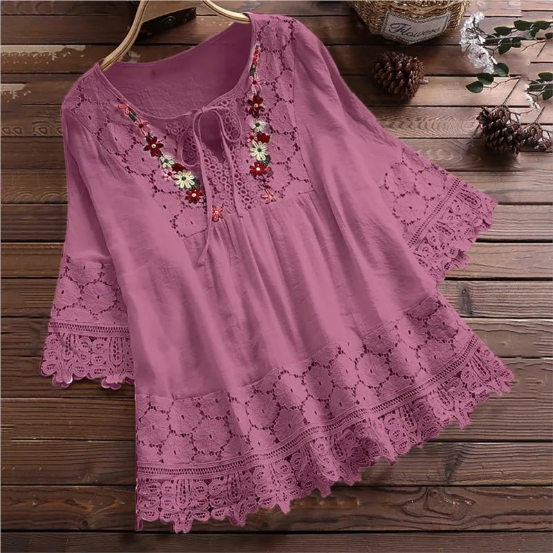 Frais et féminin Chemise