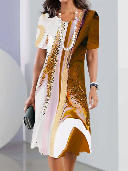 SL | Vintage Print robes pour femmes