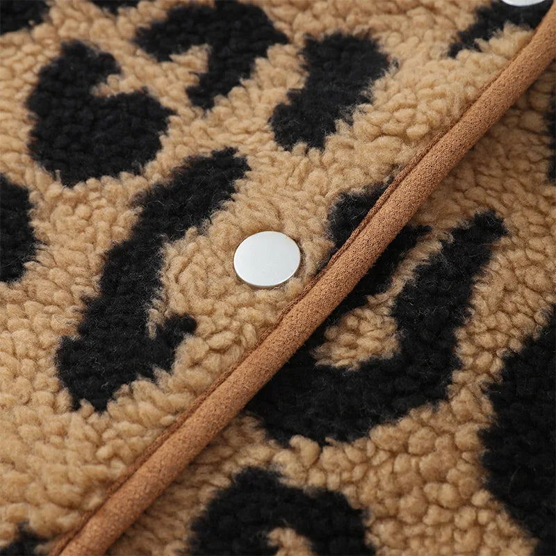 EP | Veste d'hiver léopard