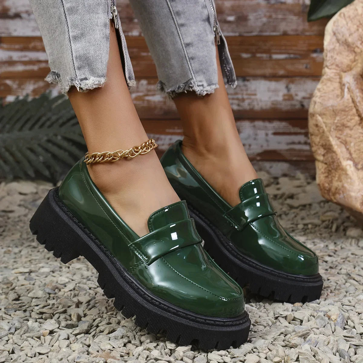 Orthopédique Mocassins de soutien et élégant