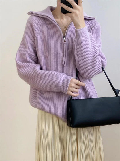 Pull au design classique