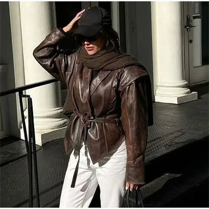 Veste au style vintage intemporel
