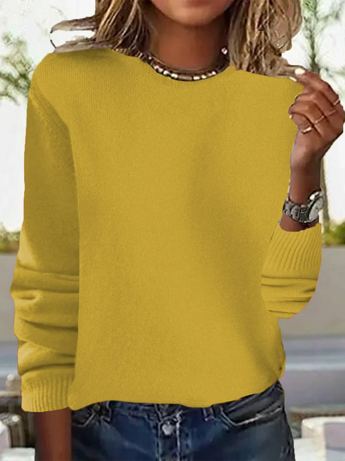 Pull épuré et contemporain