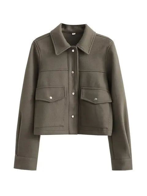 Veste au design réfléchi