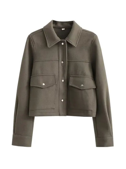 Veste au design réfléchi