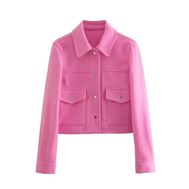 EP | Chic manteau en laine avec fermeture à boutons pour femmes
