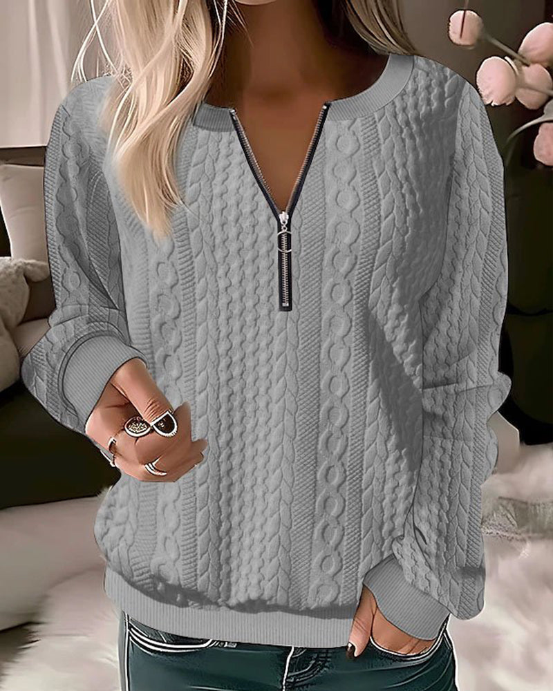 Pull au design classique