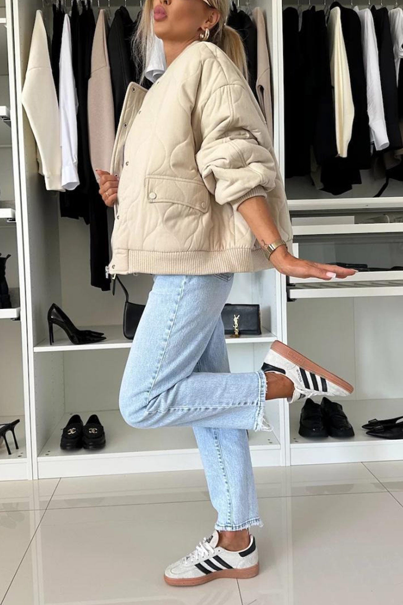 Veste au design classique