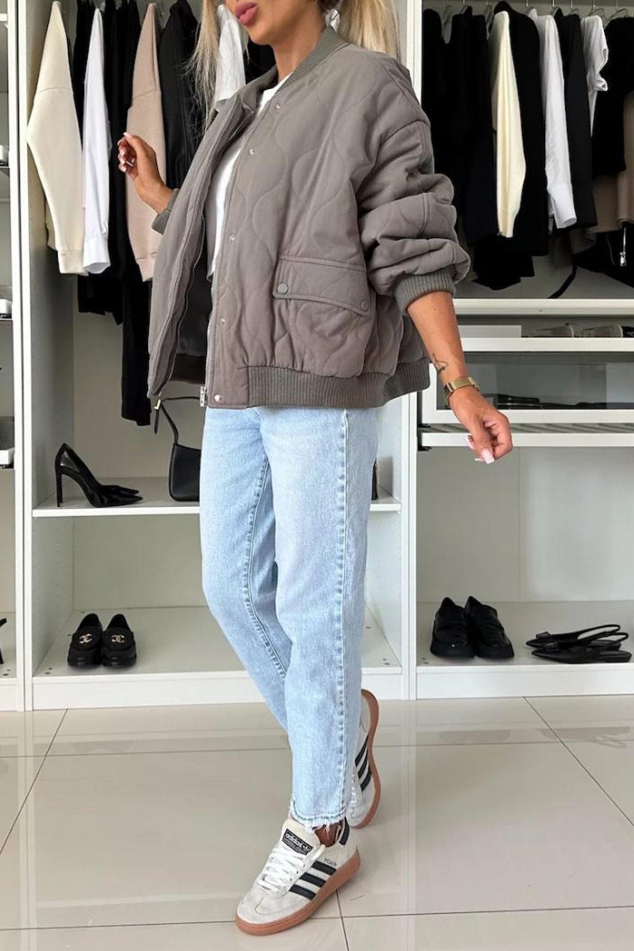 Veste au design classique