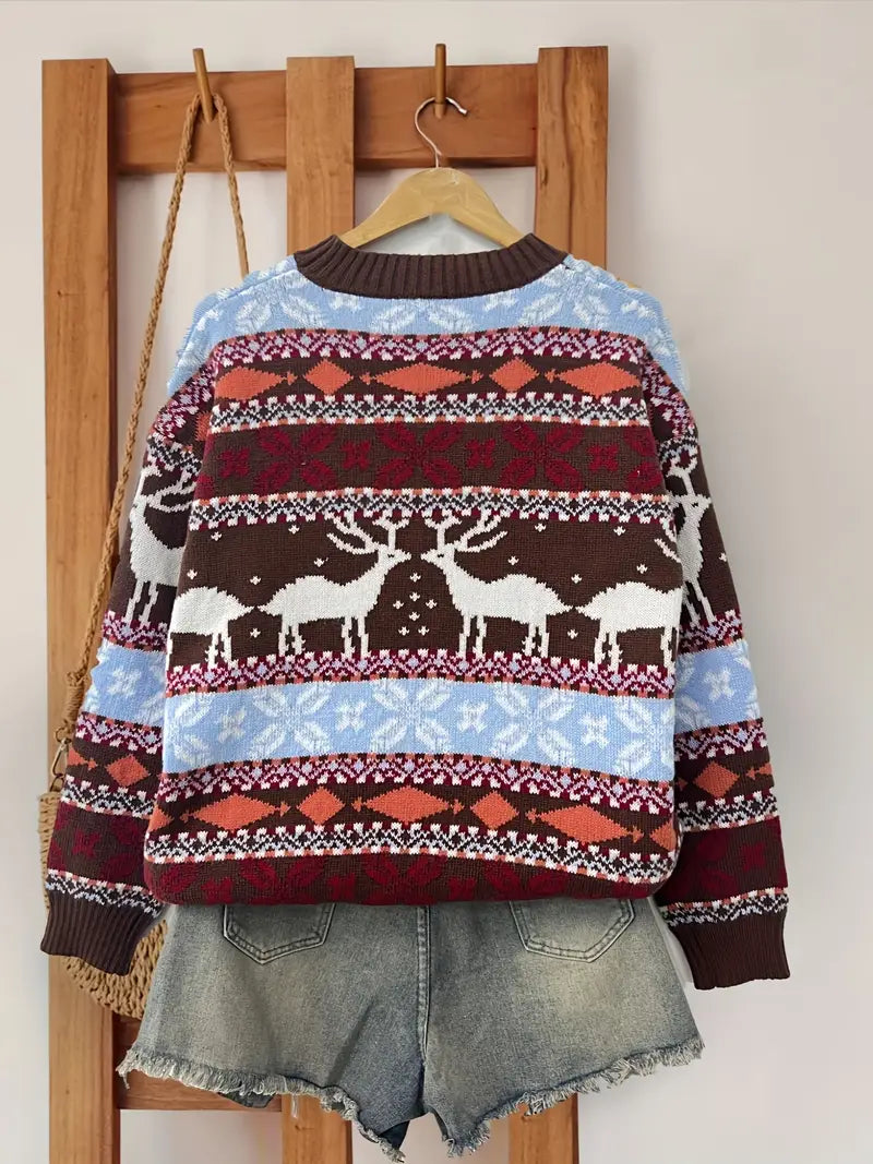 Pull au design réfléchi