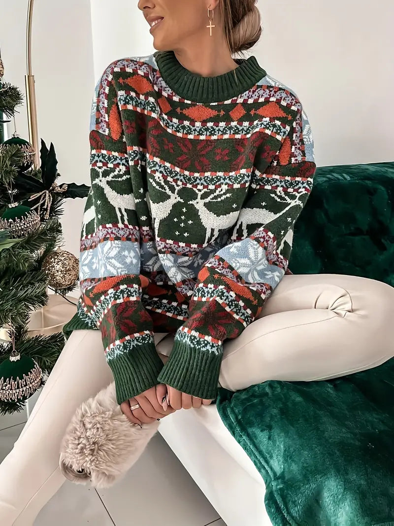 Pull au design réfléchi