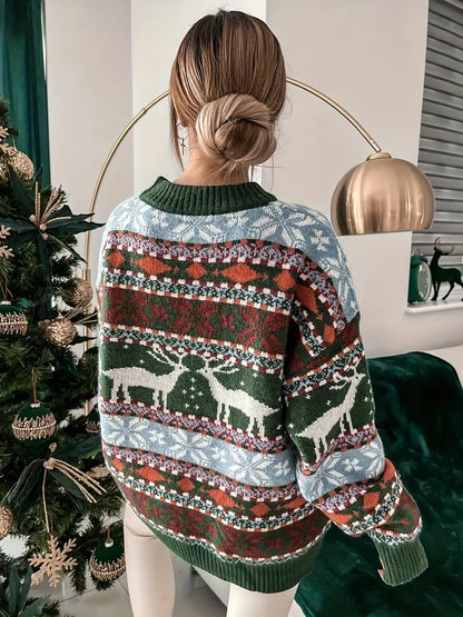 Pull au design réfléchi