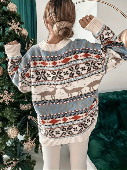 Pull au design réfléchi