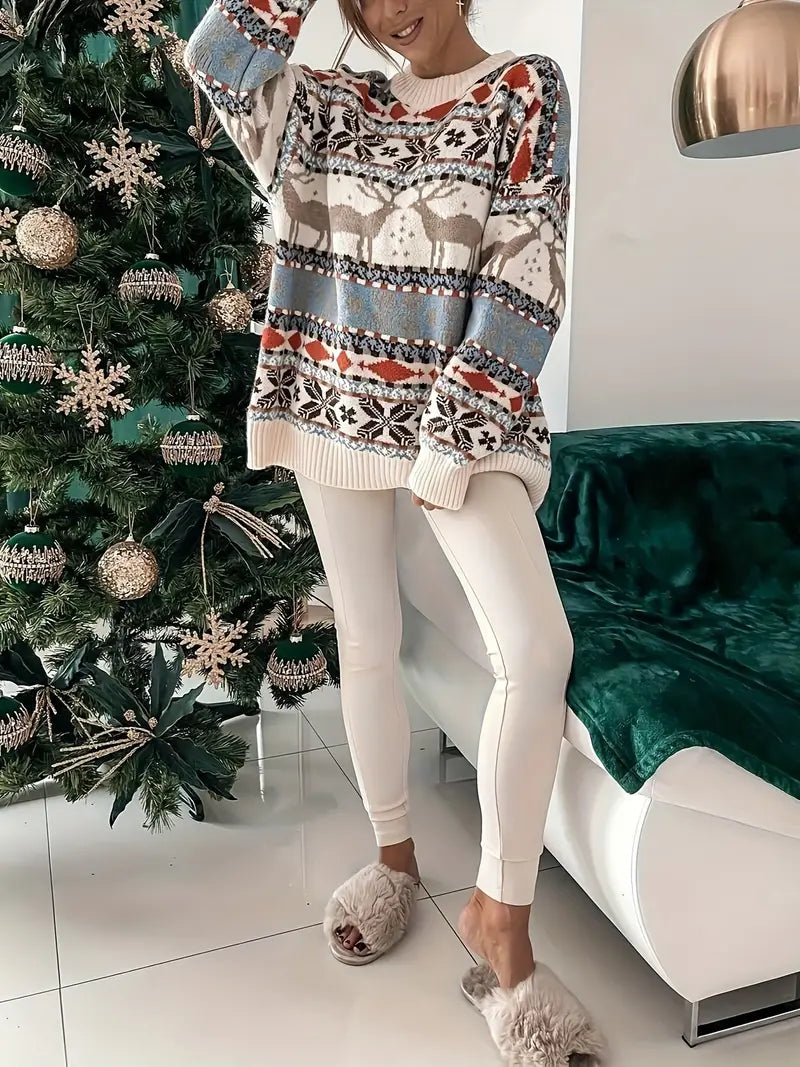 Pull au design réfléchi