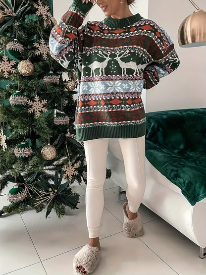 Pull au design réfléchi