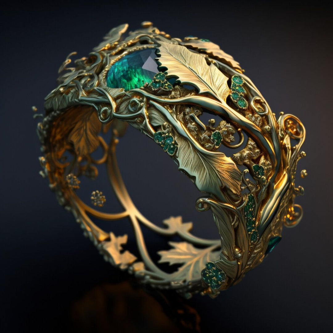 Bague classique au charme intemporel