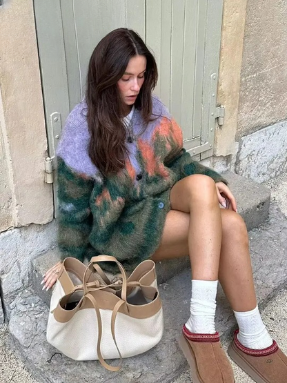 Veste au style vintage intemporel