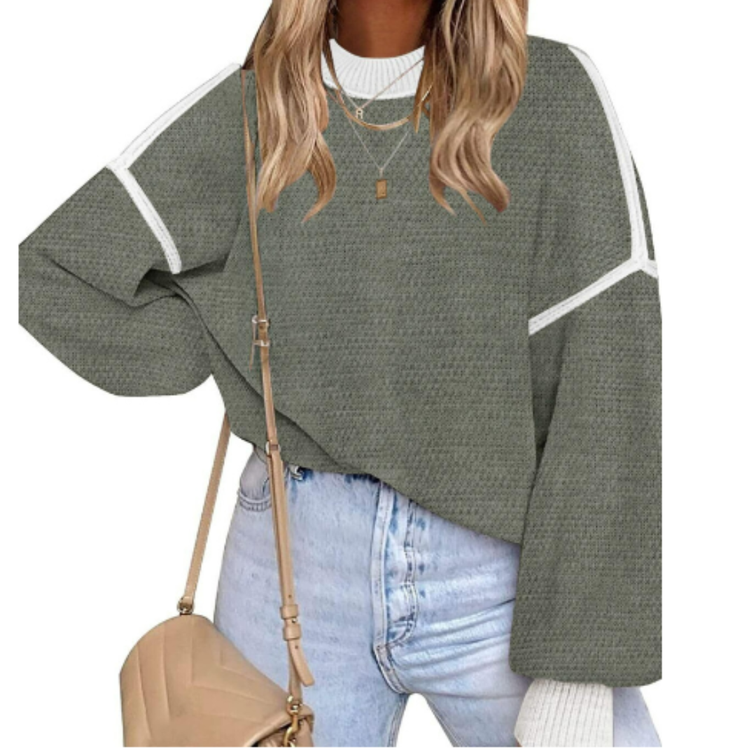 Pull au design réfléchi