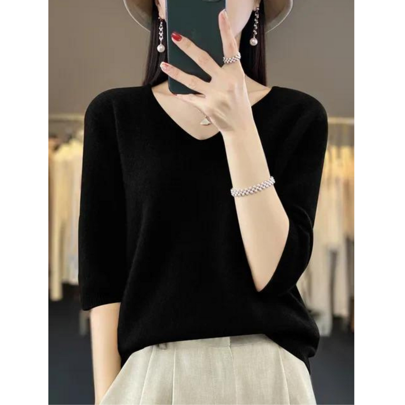 Pull au style vintage intemporel