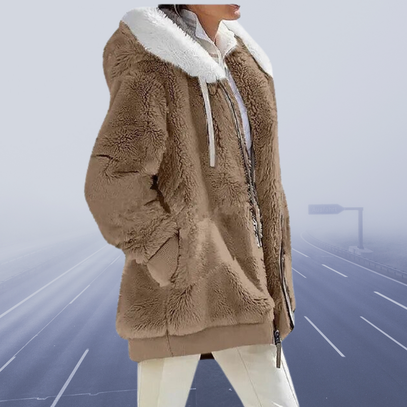 EP | veste polaire stylée avec capuche