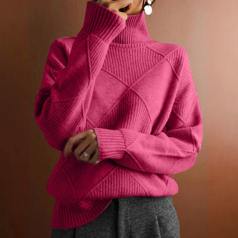 Pull au design réfléchi
