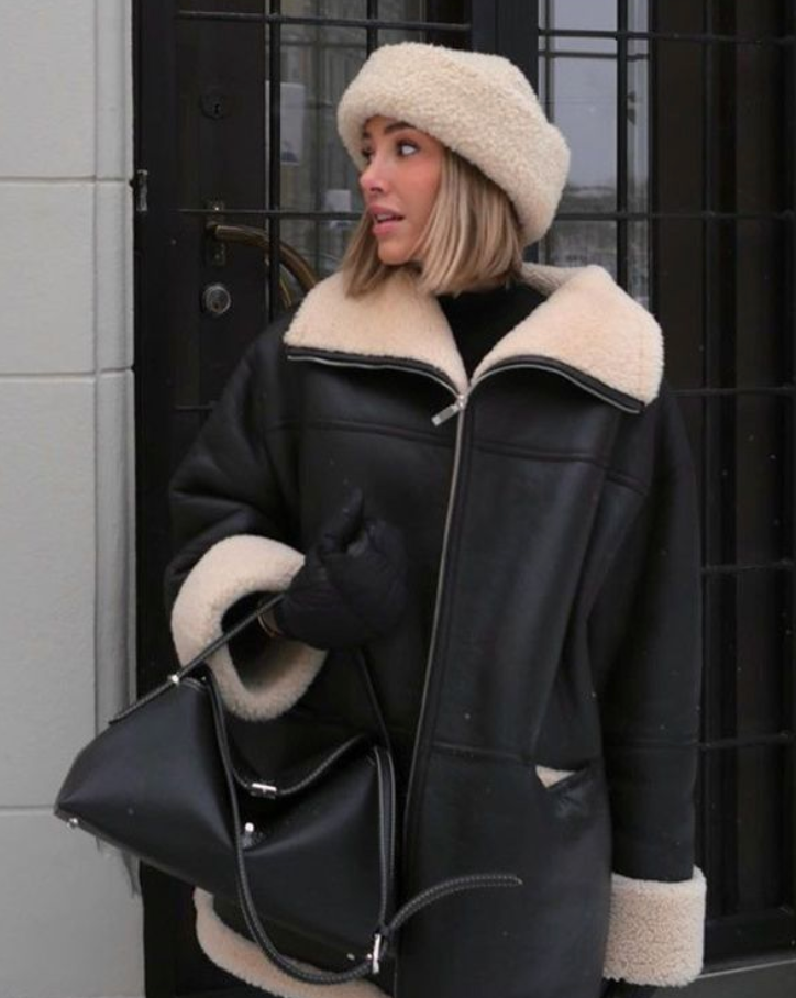 Veste au style vintage intemporel