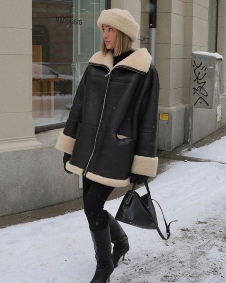 Veste au style vintage intemporel