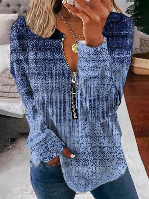EP | Pull à fleurs vintage