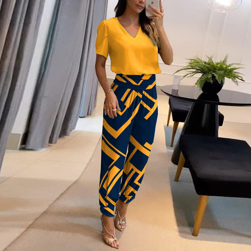 SL | blouse et pantalon en ensemble