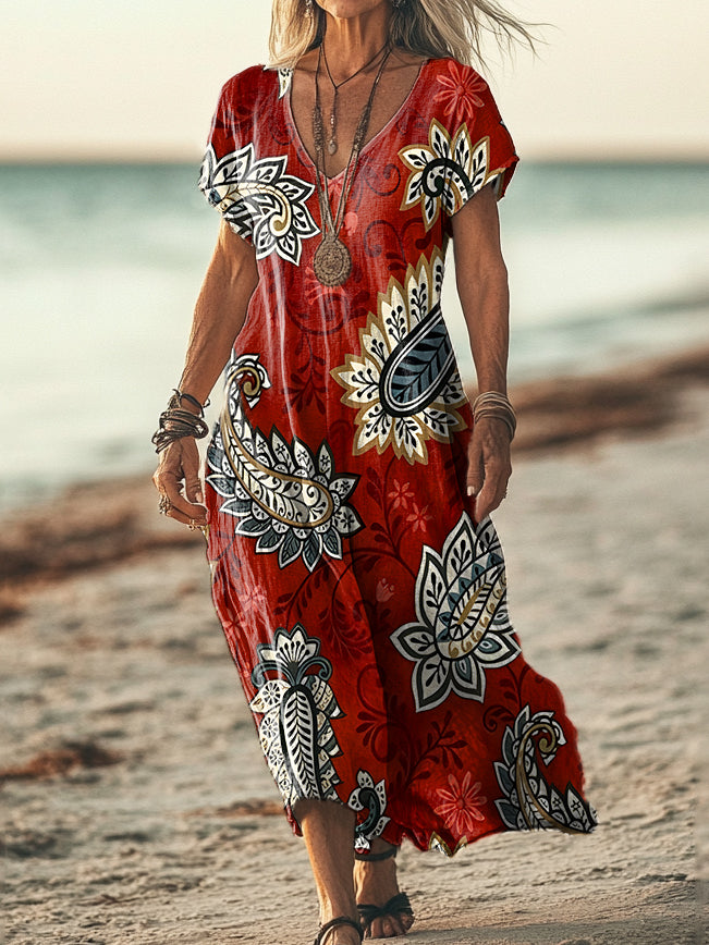 Robe au style vintage intemporel