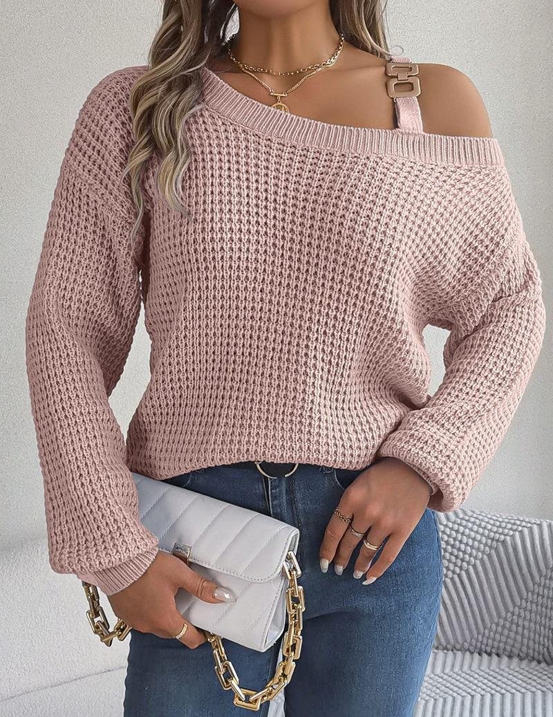 Pull au design réfléchi