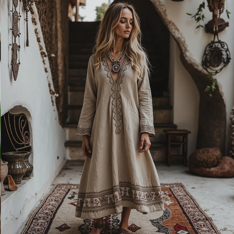 Robe au design élégant