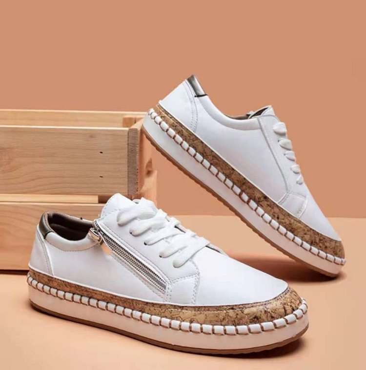 EP | Chaussures de sport simples avec fleurs