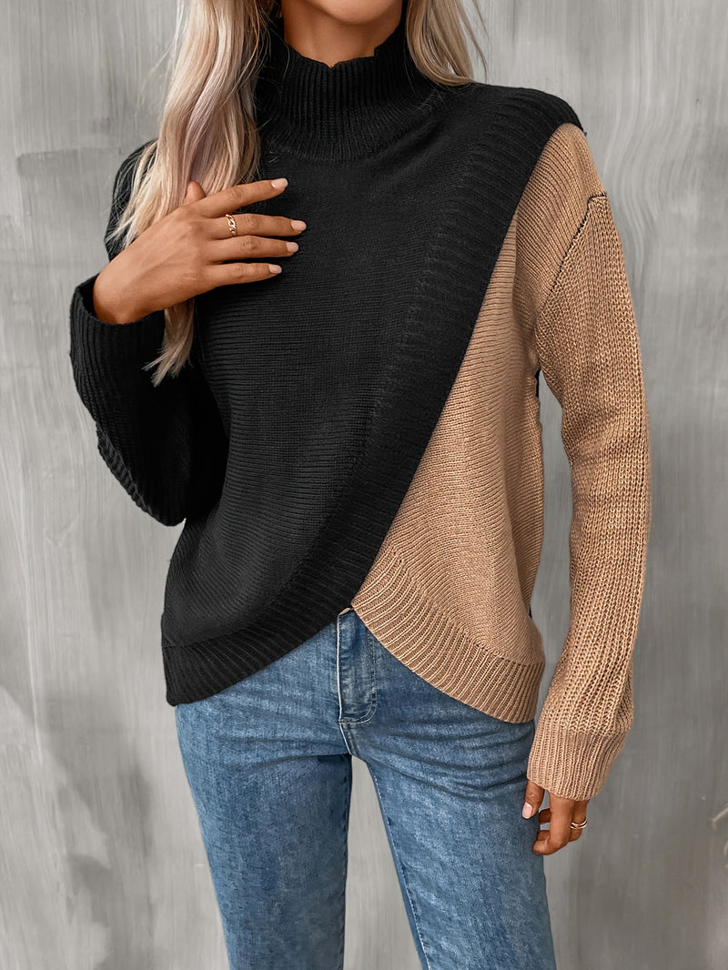 Pull au design réfléchi