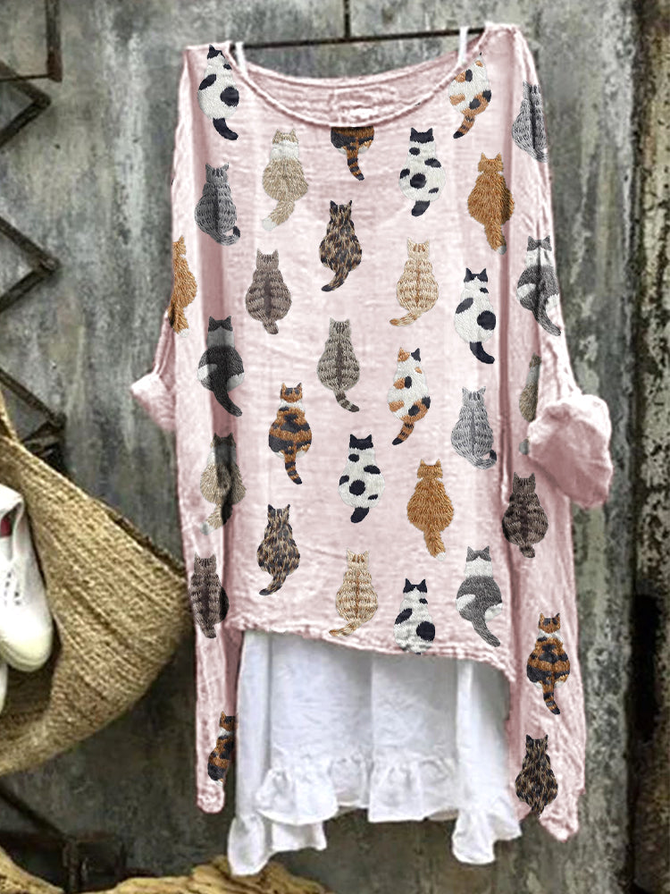 Chemise au style vintage intemporel