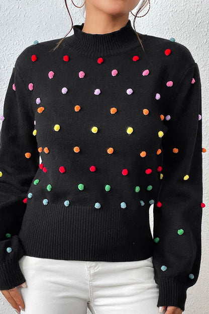 Pull au design réfléchi
