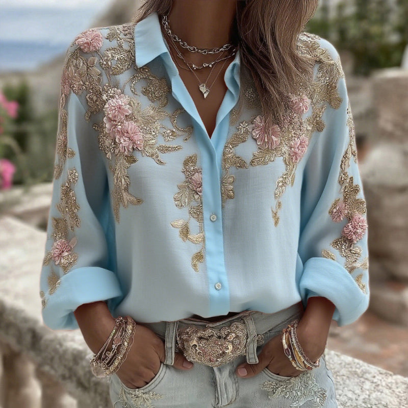 Chemise au design gracieux