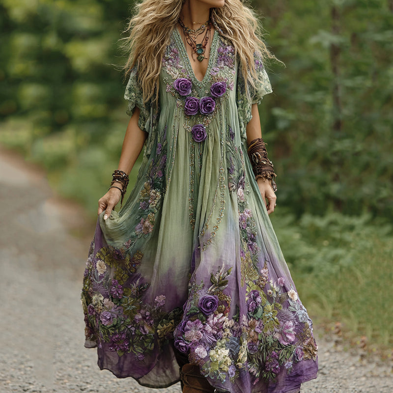 Robe au style vintage intemporel