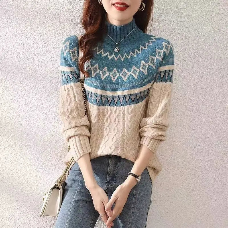 Pull au style vintage intemporel