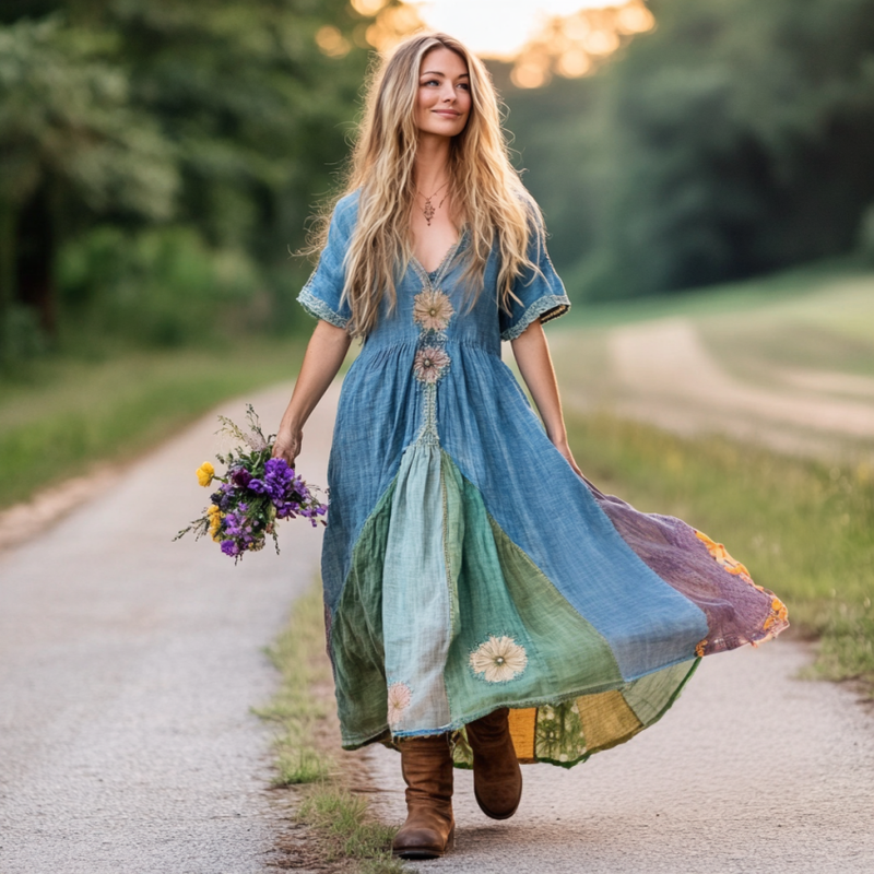 Robe au design classique