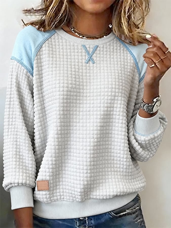Pull au style vintage intemporel
