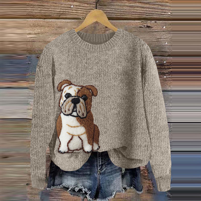 Pull au design classique