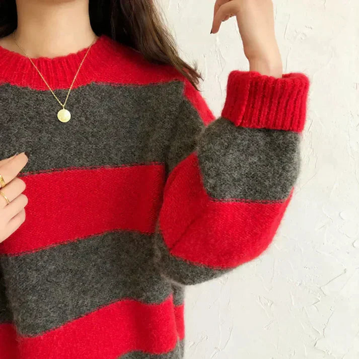 Pull au design réfléchi