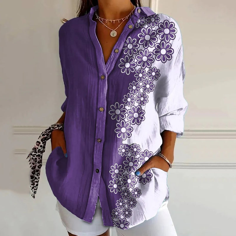Chemise au design réfléchi