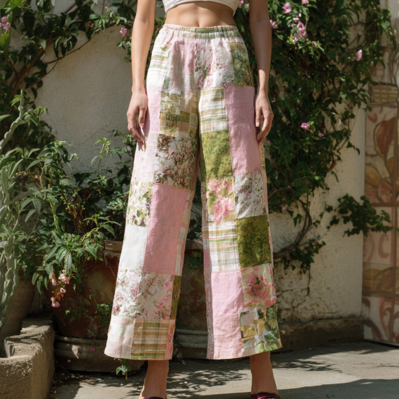 Pantalon au style vintage intemporel