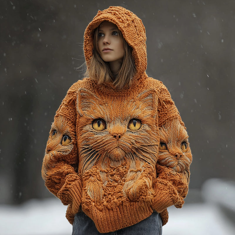Pull au design réfléchi