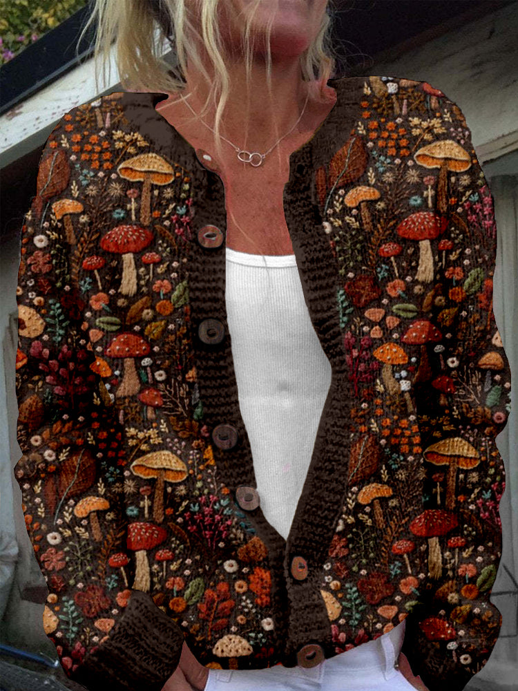 Cardigan au design réfléchi