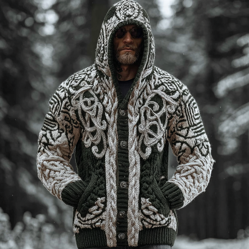 Pull au design réfléchi