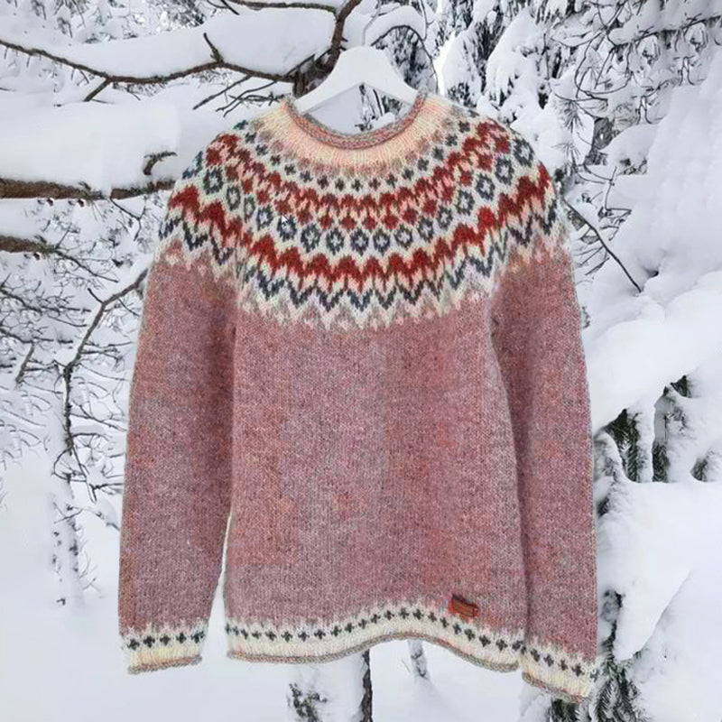 Pull au style vintage intemporel