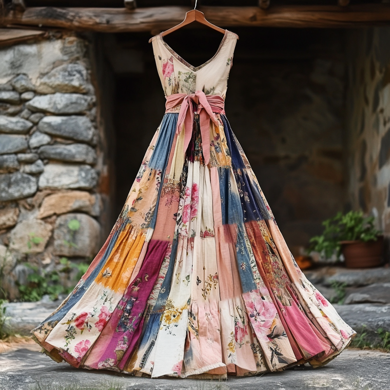 Robe au style vintage intemporel